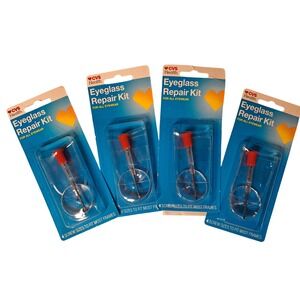 CVS Health Eyeglass Repair Kit LOT of 4- 4 Screw Sizes for All Eyewear